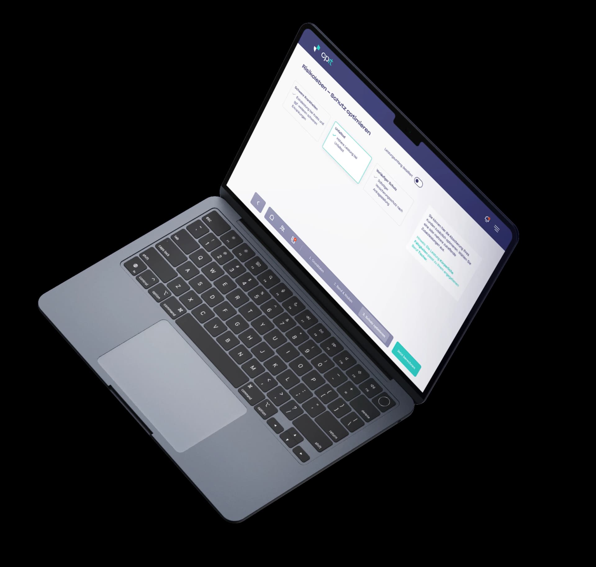 cpit Plattform – Risikoabsicherung und Schutz optimieren